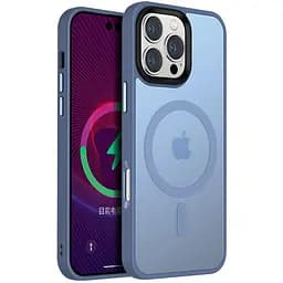 Чохол Ummi Colorful with MagSafe для Apple iPhone 16 Pro Max 6.9" Блакитний/Sierra Blue