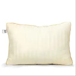 Набір MirSon вовна №9562 Gold camel Wool зима ковдра 140х205 см + подушка білий (2200010806397) - мініатюра 7