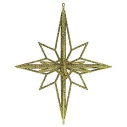 Елочная игрушка MIS LT Ромб большой 15х15х19 см золотой