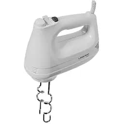 Міксер Liberton LHM-2801, White, 350W, ручний, 6 швидкостей, турбо режим, вінчики, гаки для замісу тіста, корпус з ABS пластику - мініатюра 2