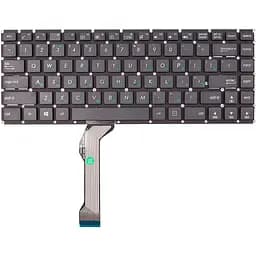 Клавіатура для ноутбука ASUS EeeBook E402M, чорна
