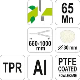 Сучкоріз Flo телескопічний 66-100 см (99114) - мініатюра 3