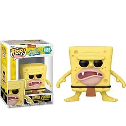 Коллекционная фигурка Funko Pop Фанко Поп Пещерный человек Спанч Боб Caveman SpongeBob 10 см FP CS 1669