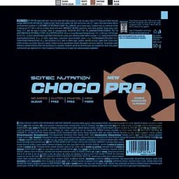 Батончик Scitec Nutrition Choco Pro Double Chocolate 50 г - мініатюра 3