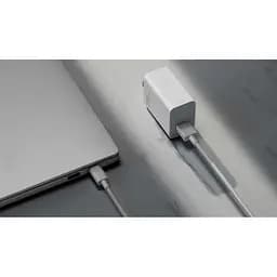 Мережевий зарядний пристрій XiaomiXiaomi GaN 55 W MDY-12-EQ White - мініатюра 5
