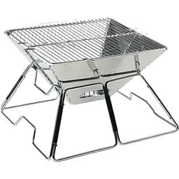 Мангал AceCamp Charcoal BBQ Grill To Go Medium Серебристый
