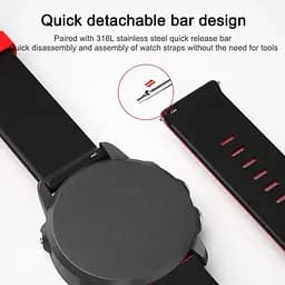 Ремінець Ribby для Smart Watch 20mm Red - мініатюра 3