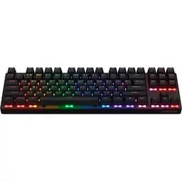 Клавіатура Hator Icefall Mecha TKL Rainbow Wireless/USB Black (HTK287UA) - мініатюра 2