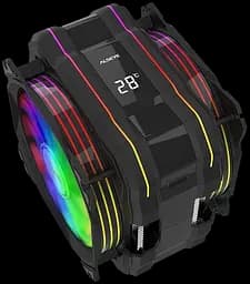 Повітряне охолодження Alseye M120D-B-Plus II ARGB Black (AS.01.01.0044) - мініатюра 2