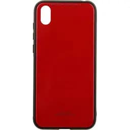 Чохол-накладка Toto Pure Glass Case HuAwei Y5 2019 Red - мініатюра 3