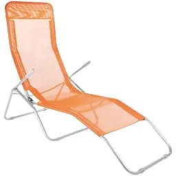 Крісло-шезлонг Jumi розкладний помаранчевий