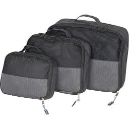 Набор дорожных органайзеров Bo-Camp Travel Pack Cube 3 pc Anthracite (7504370)