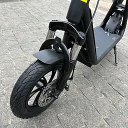 Електросамокат KUGOO Kirin C1+ Plus 18Ah 1000W чорний, з посиленою корзиною - мініатюра 10
