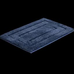Килимок для ванної кімнати - екстра м’який, абсорбуючий, міцний, прорезинений - 40 x 60 см Синій