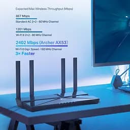 Бездротовий маршрутизатор TP-Link Archer AX53 (AX3000 Wi-Fi 6) - мініатюра 4