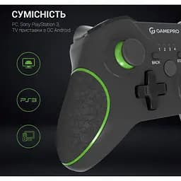 Геймпад джойстик GamePro MG-650 Black 2.4G PC/PS3/Android - мініатюра 5