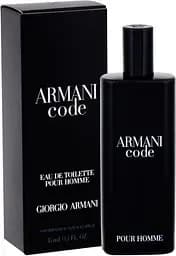 Оригінал Giorgio Armani Code 15 мл туалетна вода