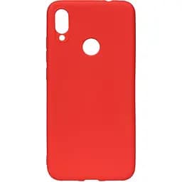 Чохол-накладка Toto 1 mm Matt TPU Case Xiaomi Redmi Note 7 Red