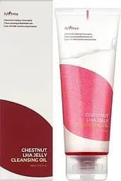 Олія гідрофільна з LHA кислотою 150 мл Isntree Chestnut LHA Jelly Cleansing Oil
