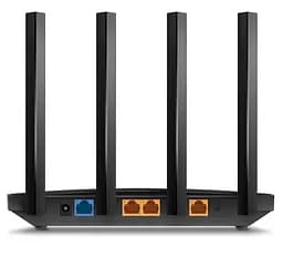 Роутер TP-LINK Archer AX12, Wi-Fi 802.11ax, до 1501 Mb/s, 2.4/5GHz, 3 LAN 10/100/1000 Mb/s, RJ45 10/100/1000Mb/s (GE), 4 зовнішні анте - мініатюра 3