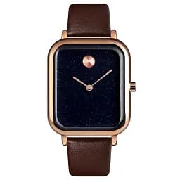 Часы наручные женские Skmei 9187 Rose Gold leather, 9187LRG (18403)