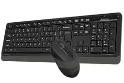 Комплект (Клавіатура та Миша) A4Tech Fstyler FG1010 Wireless Black Grey - мініатюра 4