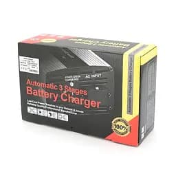 Універсальне ЗУ для акумулятора BPC 24V 10A (AGM, GEL), AC220V, DC14,5, Струм заряду 24V/10A, LCD, крокодили - мініатюра 2