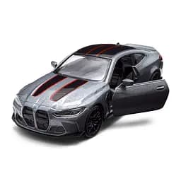 Автомодель BMW M4 CSL 2023 сіра U250436