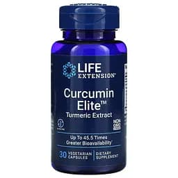Натуральна добавка Life Extension Curcumin Elite, 30 вегакапсул
