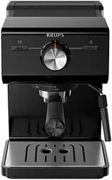 Кофеварка рожковая Authentic C50 2л молотая ручной капучинатор 15 бар черный Krups kuh0015268
