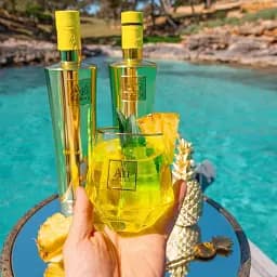 Горілка Au Vodka Pineapple Crush 35.2% 0.7 л - мініатюра 5