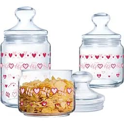 Набір банок Luminarc Club Love Basket 3 шт. (X1078)