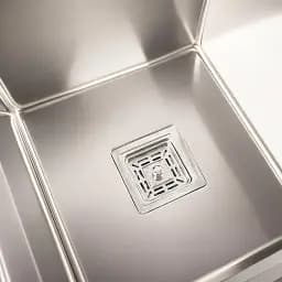 Кухонна мийка Platinum Handmade HDB з нержавіючої сталі 3 мм прямокутна 78x48x23 см (000036122) - мініатюра 5