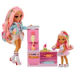 Ігровий набір із лялькою серії Littles Кондитерська Кенді Rainbow High 522058 - мініатюра 2