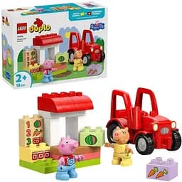 Конструктор LEGO DUPLO Peppa Pig Трактор і ринок 18 деталей (10468) - мініатюра 5