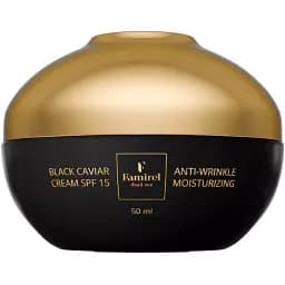 Увлажняющий дневной крем против морщин Famirel Black Caviar с черной икрой 50 мл