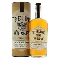 Віскі Teeling Single Grain Irish Whiskey 46% 0.7 л в подарунковій коробці