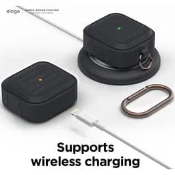Чохол Elago Armor Case Black для Airpods 3rd Gen чорний (EAP3AM-BK) - мініатюра 4