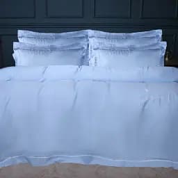 Комплект постільної білизни MirSon Imperial Tencel №04 Blue 143 х 210 см (2200010754261) - мініатюра 3