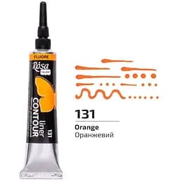 Контур універсальний Rosa Talent Оранжевий флуоресцентний 20 мл