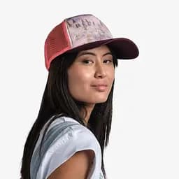 Кепка Buff Trucker Cap, Derama Multi L/XL Рожевий-Бордовий - мініатюра 2