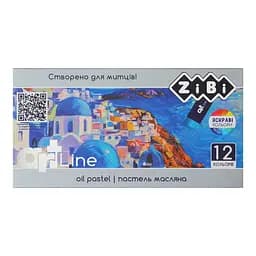 Пастель масляна художня ART Line, 12 кольорів
