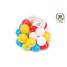 Набор шариков для сухих бассейнов ТехноК 8911TXK, 70 мм 20 шт