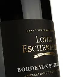 Вино Louis Eschenauer Bordeaux Superieur L'Elegance, червоне, сухе, 14%, 0,75 л (1312400) - мініатюра 3