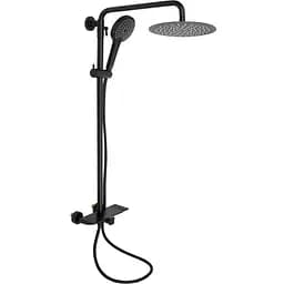 Душова система Qtap Sloup 51105OGB, Чорний матовий