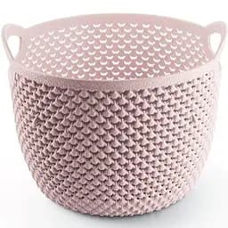 Кошик Ucsan Drop круглий 1.5 л  пурпурно-рожевий (152000.1)