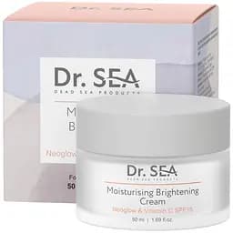  Увлажняющий крем для лица Dr. Sea Сияние кожи с комплексом NeoGlow SPF15, 50 мл (20660)