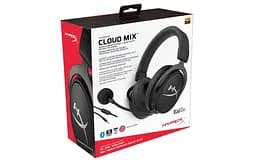 Гарнітура ігрова HyperX Cloud MIX 3.5 мм/BT Black (HX-HSCAM-GM) - мініатюра 7