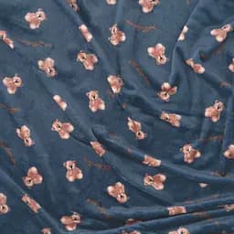 Плед Ardesto Flannel 160 х 200 см 100% поліестер плюшеві ведмедики (ART0131PB) - мініатюра 3