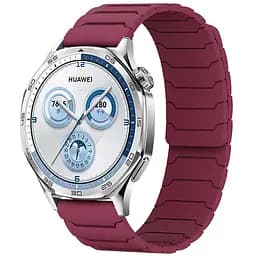 Ремешок Dual-color Magnetic для Smart Watch 22mm Wine red